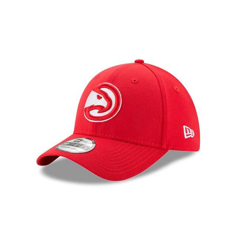 NBA Atlanta Hawks Team Classic 39Thirty Stretch Fit (JEX3314) - Red New Era Caps